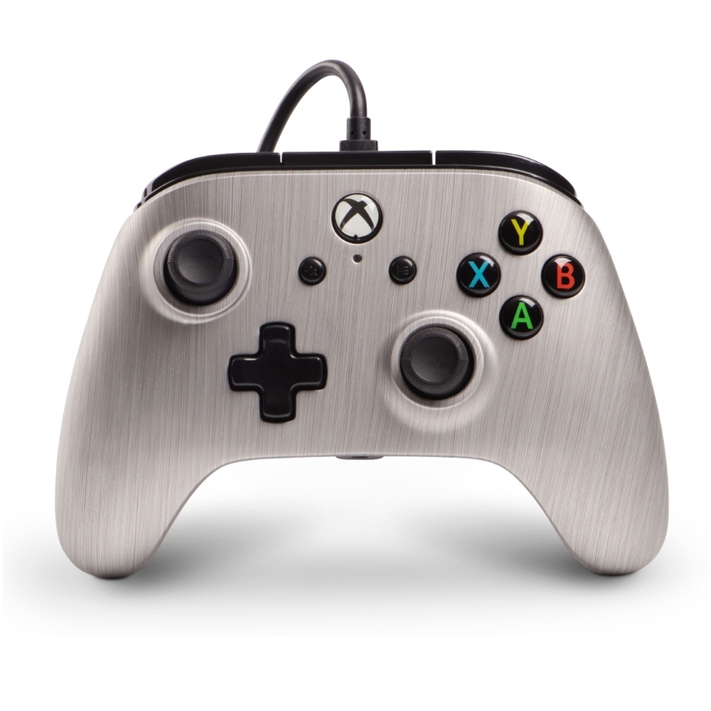 PowerA Enhanced Wired Controller for Xbox One and Windows 10 Brushed Aluminum - Picture 7 of 16